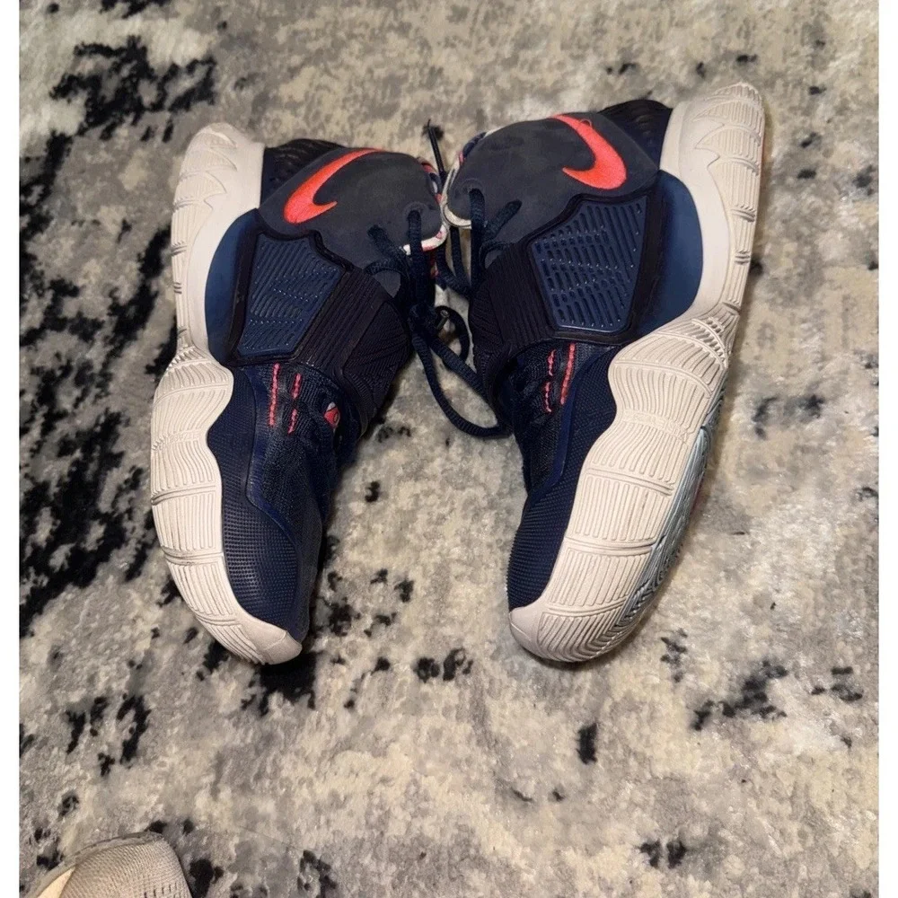 Nike Kyrie 6 Midnight Navy Laser Crimson BQ4630-402 Size 6 Big Boys Youth